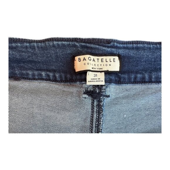 Bagatelle Wide Leg Jeans Sz 31 High Rise Flare Denim Y2K 90s Vibes Stretch - Picture 5 of 10